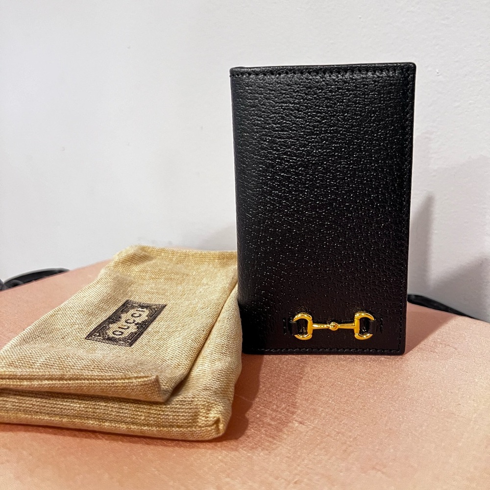 Gucci Horsebit Card Holder Wallet